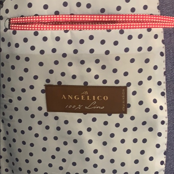 Men’s SAND linen sport coat - Picture 5 of 7